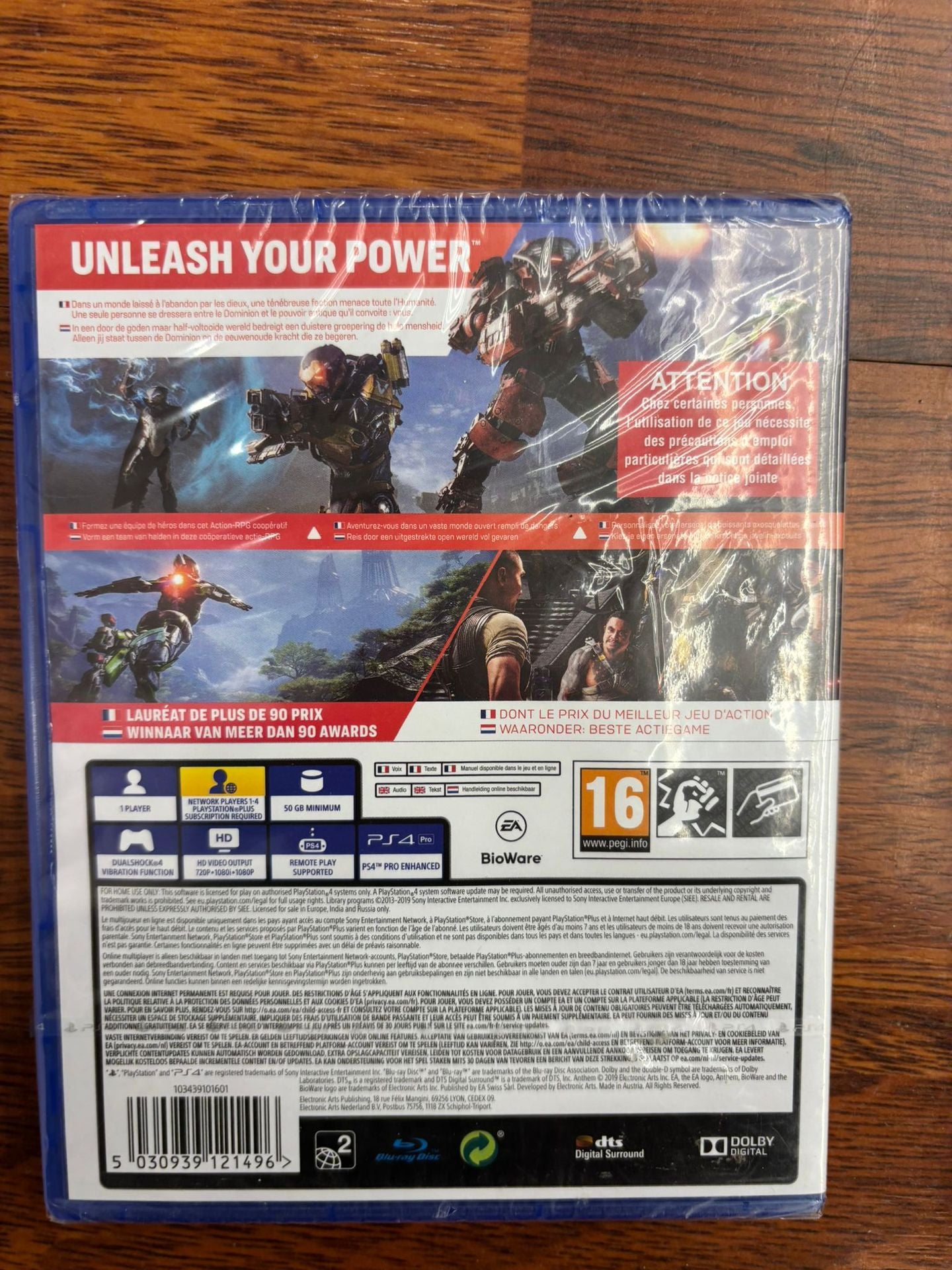 Anthem PS4 FR/NL Anthem PS4 FR/NL